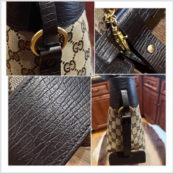 🚫SOLD🚫Gucci Tote😍Rare Beautiful bag😍 16”x18”x10” EUC - Picture 16 of 16